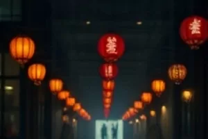 无声的证词剧集封面，法庭与人物侧脸