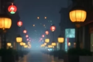 凌晨三点的客厅电影封面，客厅沙发与夜灯