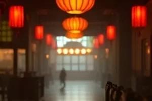她的双面清晨短剧封面，镜前人物与晨光